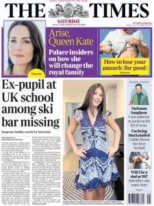 泰晤士报PDF免费下载 The Times PDF 2026年1月3日