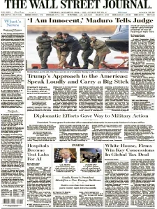 华尔街日报pdf免费下载 The Wall Street Journal 2026年1月6日