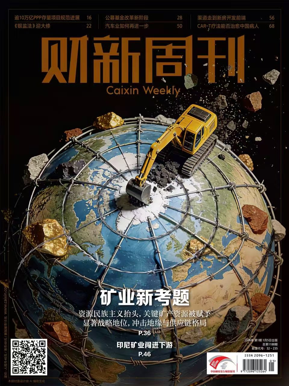 财新周刊 Caixin Weekly 2026年第1期 总第1188期