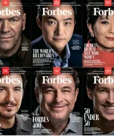 福布斯杂志美国版PDF Forbes USA 2025年全集：全球亿万富豪与商业变革年度盘点