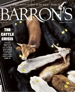 巴伦周刊PDF Barron's 2026年2月16日刊:牛肉价格飙升背后的危机 11 巴伦周刊PDF Barron’s 2026年2月16日刊:牛肉价格飙升背后的危机