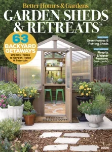 美好家园特辑PDF Better Homes & Gardens Garden Sheds & Retreats 2026年刊:63个后花园避世灵感 14 美好家园特辑PDF Better Homes & Gardens Garden Sheds & Retreats 2026年刊:63个后花园避世灵感