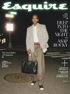 时尚先生PDF Esquire 2026年3月刊：A$AP Rocky深夜独白与当代绅士礼仪
