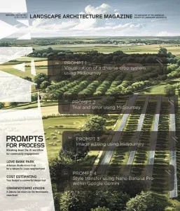 景观建筑杂志PDF Landscape Architecture Magazine 2026年3月刊:AI工作流与设计过程 2 Landscape Architecture Magazine