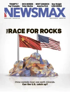 极限新闻PDF Newsmax 2026年3月刊:稀土矿产争夺战 9 极限新闻PDF Newsmax 2026年3月刊:稀土矿产争夺战