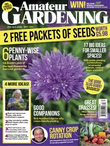 业余园艺杂志PDF Amateur Gardening 2026年4月25日刊：低成本花园与小空间种植封面