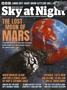 BBC星空杂志PDF BBC Sky at Night 2026年5月刊：寻找火星失落的卫星