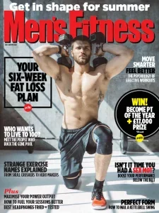 英国男士健身杂志PDF Men's Fitness UK 2026年5月刊：夏季六周减脂计划封面