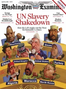 华盛顿考察家报PDF Washington Examiner 2026年4月22日刊：联合国与全球政治博弈封面