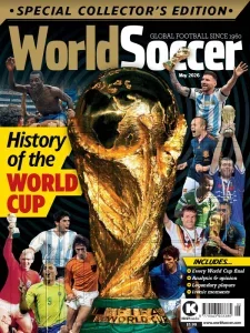 世界足球杂志PDF World Soccer 2026年5月刊：世界杯历史典藏版